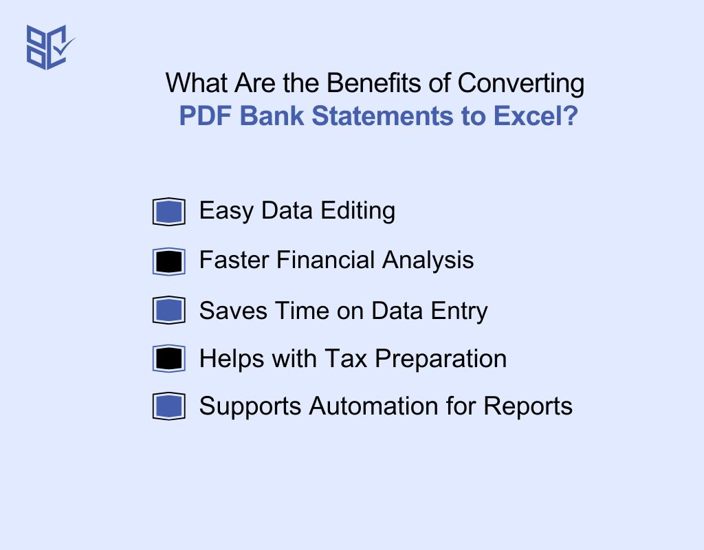 What Are the Benefits of Converting PDF Bank Statements to Excel